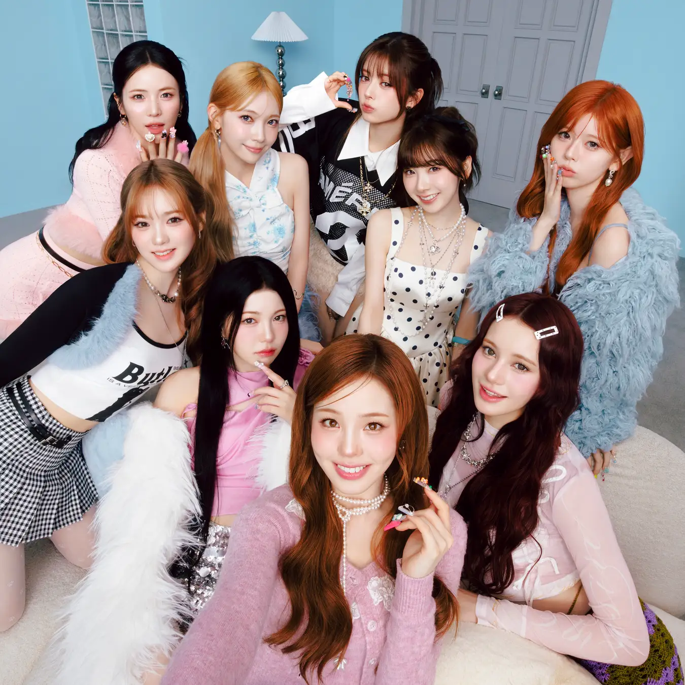 韓国 NiziU HEARTRIS オール出席 限定 セット9枚 Press Play | NiziU