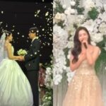 ウンジョン＆キム・ビョンウ監督、「T-ARA」メンバーが祝う中で結婚…ハ・ジョンウが祝辞、祝歌は新婦が直接歌った