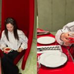 ヒョミン（T-ARA）、これで日常生活可能なの？…非現実的な爪が話題