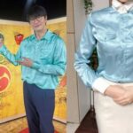 ソン・シギョン、青磁ファッション「もうやめて、次回は朝鮮白磁にします！」…航空会社まで便乗で話題