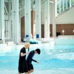 「&TEAM」ニコラス＆ハルア、プールで遊ぶ姿も可愛くてかっこいい…「札幌の最後の思い出」