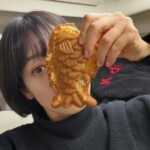パク・シネ、たい焼きで隠れる小さな顔に感嘆
