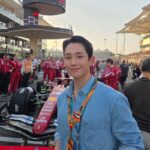 チョン・ヘイン、アブダビでF1グランプリを観戦…グラビアようなショット