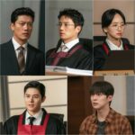 チソン＆パク・ヒスン＆ウォン・ジナ出演「二度目の裁判」、キム・ドンジュンとペ・インヒョク登場で本日（2日）スタート！…緊張感高まる法廷のスチール公開