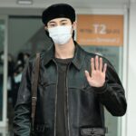 【フォト】俳優ビョン・ウソク、パリに向け出発　マスクでも隠せないオーラ
