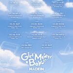 「MADEIN」、2月9日にニューシングル「Girl Meets Boy」でカムバック！