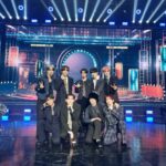 「n.SSign」、ダンディなスーツ姿でキュートなポーズ…「ショー！K-POPの中心」出演後にあいさつ