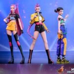 Netflix映画『KPOPガールズ! デーモン・ハンターズ』より、HUNTR/X（ハントリックス）の3人をホットトイズが1/6スケールで立体化！