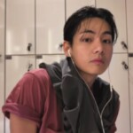 「BTS」V、運動後ロッカー前で近況…“1時間20分走れた！”