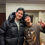 <トレンドブログ>俳優クァク・ドンヨン、パク・ヘジュンとプンオッパンの思い出を込めた優しいツーショット…「先輩が初めてでした」