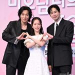 <トレンドブログ>【フォト】ハン・ジミン＆パク・ソンフン＆イ・ギテク、新ドラマ『未婚男女の効率的な出会い方』の制作発表会に参加