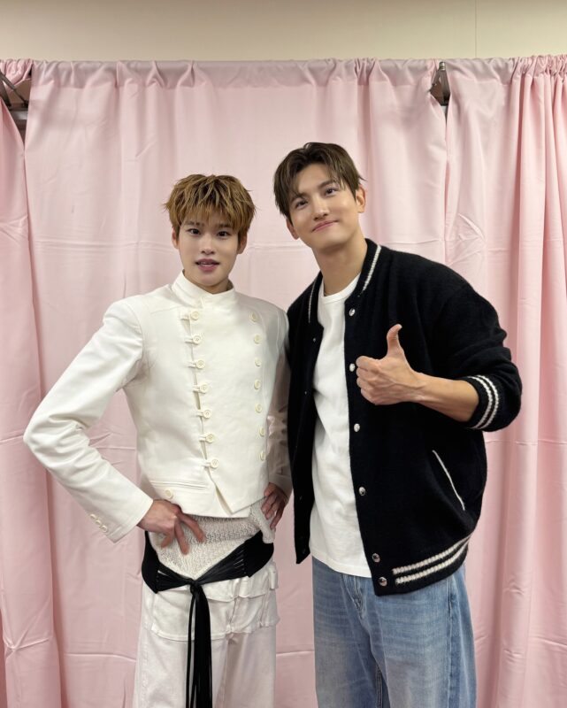 「東方神起」チャンミン、「RIIZE」ソヒとのほのぼのとしたツーショット…「All of You」チャレンジも（動画あり）