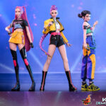 Netflix映画『KPOPガールズ! デーモン・ハンターズ』より HUNTR/X（ハントリックス）の3人をホットトイズが1/6スケールで立体化！