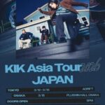 韓国発ロックバンドユニット〈KIK〉 2026年3月、東京・大阪にて初のJAPAN単独公演開催決定！ 【KIK Asia Tour 2026】
