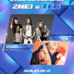 2NE1&TEN（NCT・WayV）『K*Pop Masterz Presents　2NE1 &TEN　SPECIAL LIVE in JAPAN 2026』5月横浜で開催決定！