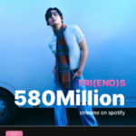<トレンドブログ>「BTS」Vの「FRI(END)S」、Spotifyで5億8000万回再生突破（動画あり）