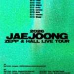 JAEJOONG(ジェジュン)、2026年5月よりZEPP&ホールツアー【2026 JAEJOONG ZEPP & HALL LIVE TOUR】開催決定！