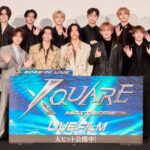 「イベントレポ」“INI”（アイエヌアイ ） 『2025 INI LIVE[XQUARE - MASTERPIECE] – LIVE FILM』 公開記念舞台挨拶に登壇！ 全国134館の劇場で同時中継実施