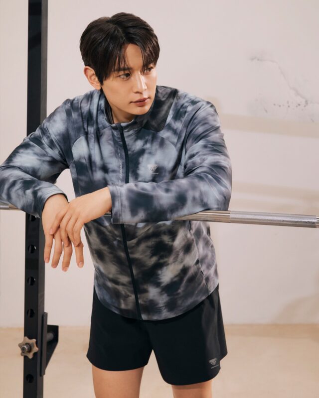 スポーツウェアブランド“DYNAFIT”、「SHINee」ミンホとともにした