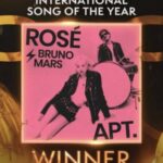 「BLACKPINK」ROSE、英「ブリット・アワード」で受賞…またもK-POP初記録