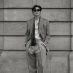 チ・チャンウク、センスあるスーツの着崩し…パリに溶け込んで