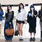 【フォト】「IVE」、大阪へ出発…5人のメンバーの個性あふれる空港ファッション