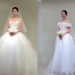 “故チェ・ジンシルさんの娘”チェ・ジュンヒ、本番のドレス姿を公開も…再びダイエット宣言