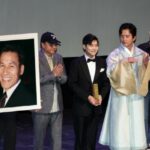 “父のタキシードを着て”…故アン・ソンギさんの息子、アン・フィリップさんが全州映画祭で特別功労賞を代理受賞