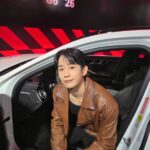 チョン・ヘイン、メルセデス・ベンツのイベントに出席…革ジャン姿で大人の色気