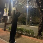ジェジュン、漢江でランニング…美しい夜景と桜の木