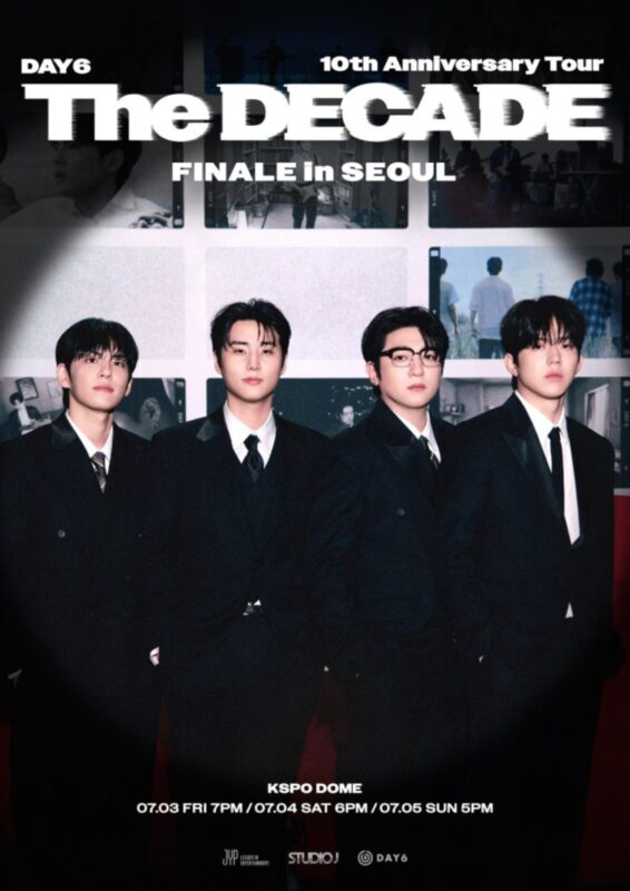 DAY6」10周年記念ツアー、7月にKSPO DOMEでフィナーレ | K-POP、韓国