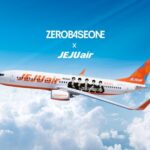 チェジュ航空、ZEROBASEONEと上昇気流に乗る 「ZEROBASEONE」6thミニアルバムのビジュアルをあしらった特別機が登場・・6月9日より初運航