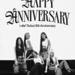 「i-dle」、デビュー8周年を祝う「チームはさらに結束が強まった…これからの80年も一生懸命頑張る」