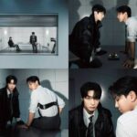 「MONSTA X」ショヌ×ヒョンウォン、取調室を背景にしたコンセプト映像・写真を公開