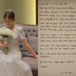 【全文】イ・スビン「誰よりも私の味方になってくれる人ができた」…結婚報告の直筆手紙公開