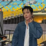 「CNBLUE」ジョン・ヨンファ、デニムジャケットがオシャレ…「ソウルジャズフェスティバル」ビハインド（動画あり）