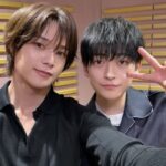 「&TEAM」K、高橋文哉とツーショット…「ブルーロック」での友情