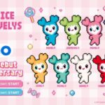 TWICEのJAPAN DEBUT９周年を記念して、  全国のGiGOグループのお店において『TWICELOVELYS』の  ドットデザインが特徴のGiGO限定景品が登場！