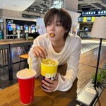 「&TEAM」K、ポップコーンを食べる姿までかわいい