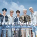 韓国ボーイズグループCMDM 夏公演新ポスター解禁！注目の無料ライブ＆限定イベントも