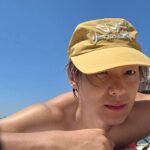 「CNBLUE」カン・ミンヒョク、無邪気な笑顔から見事な筋肉美まで！…夏を満喫するプライベートショット