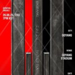 「BIGBANG」、20周年ワールドツアーのポスターを追加公開…8月21日に開催