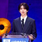 「SEVENTEEN」JOSHUA、ユネスコを再び訪問…「皆さんの夢が重要だと声を高くして叫ぶ」
