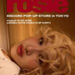 「BLACKPINK」ROSÉ「ROSÉ Encore Pop-up in TOKYO ‘one year of rosie’」8月14日（金）～8月23日（日）開催決定！