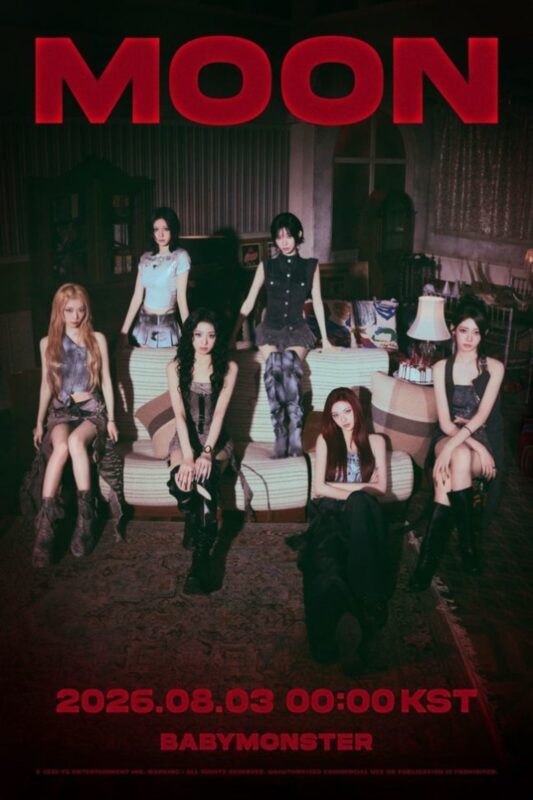 BABYMONSTER」、「MOON」のグループポスターを公開…シックで強烈な
