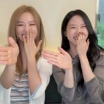 “実に4年越しの願い”スルギ（Red Velvet）、長年の片思いがついに実った？パク・ウンビンとの対面で満面の笑み