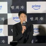 チョン・イル、記者懇談会で日本デビュー作「犯罪者」への思い語る…2か月半「出張」と説明「俳優なのに（笑）」