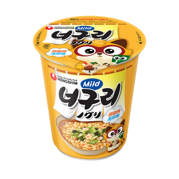 【情報】韓国の国民的ラーメン「ノグリ」から、辛さ控えめ「マイルド」のカップタイプがついに登場！7月13日（月）より一部小売店・公式オンラインストア限定で発売 | K-POP、韓国エンタメニュース、取材レポートならコレポ！
