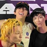 ファン・グァンヒ、G-DRAGONの肩を抱く…88年生まれの親友イム・シワンとチョン・ヘインも