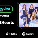 TikTokとSpotifyが共同でアーティストを応援するプログラム「Buzz Tracker」、2026年8月度（第53弾）のMonthly ArtistにHearts2Heartsが決定！